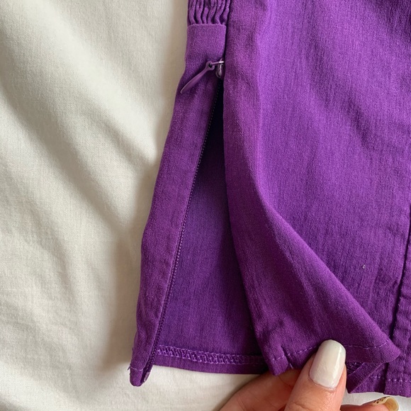 Purple Halter Top - Picture 4 of 4